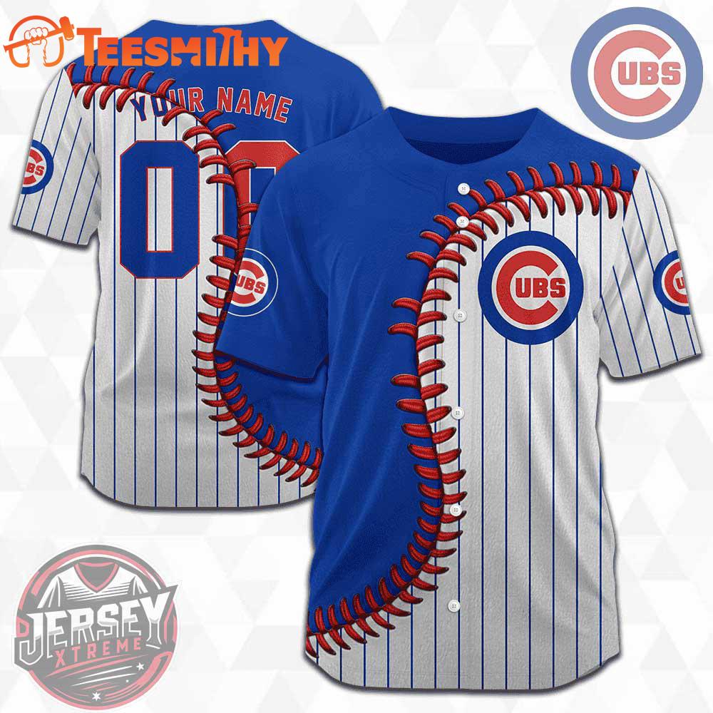 Personalization Chicago Cubs Custom Baseball Jersey