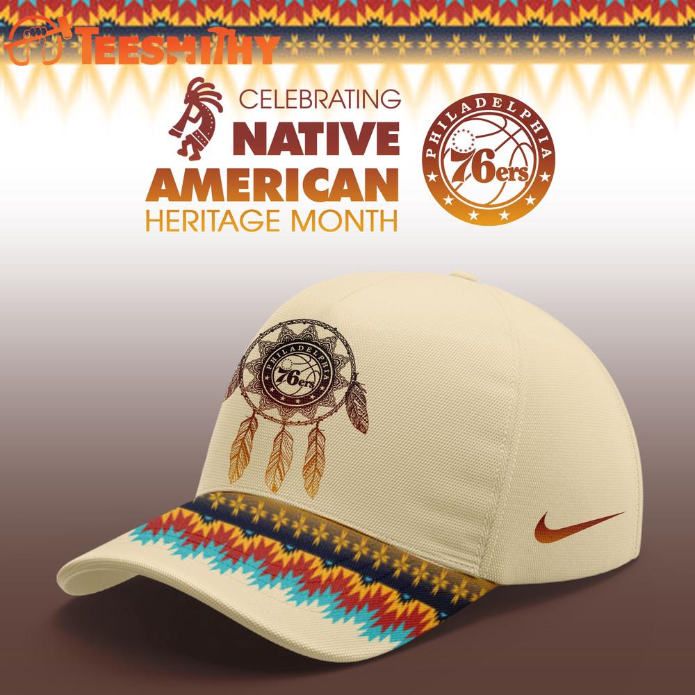 Philadelphia 76ers NBA Native American Heritage Limited Edition Classic Cap