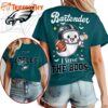 Philadelphia Eagles 2025 NFL Bartender Halloween Fan All Over Print Shirt