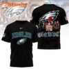 Philadelphia Eagles 2025 NFL Not For The Weak Halloween All Over Print Shirt