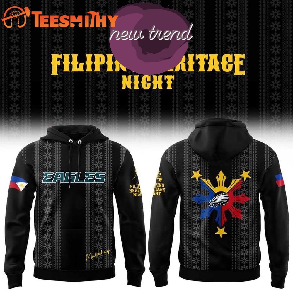 Philadelphia Eagles 2026 Filipino Heritage Night Limited Edition Hoodie