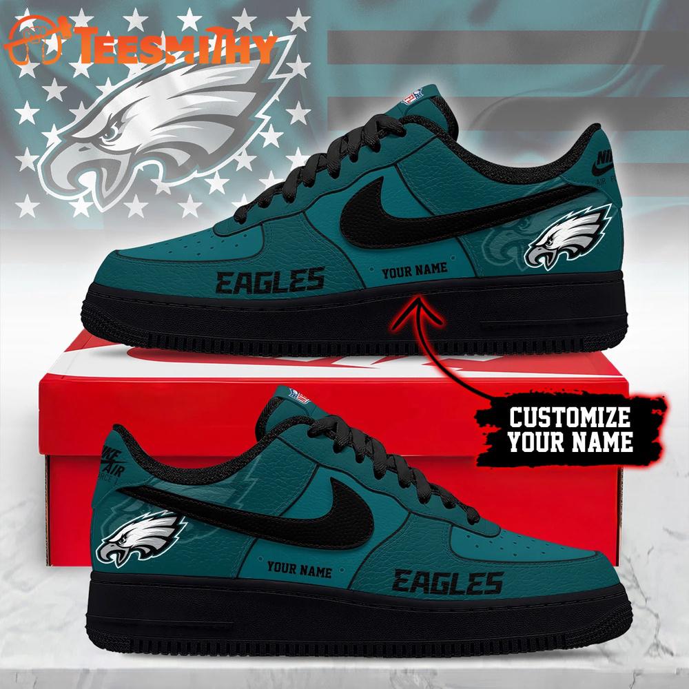 Philadelphia Eagles 2026 NFL Custom Air Force 1 Shoes Sneaker