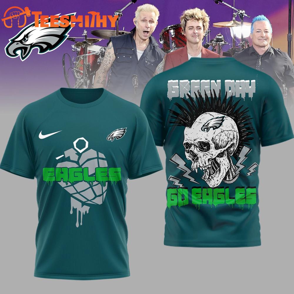 Philadelphia Eagles 2026 NFL Green Day Football Unisex 3D Shirt