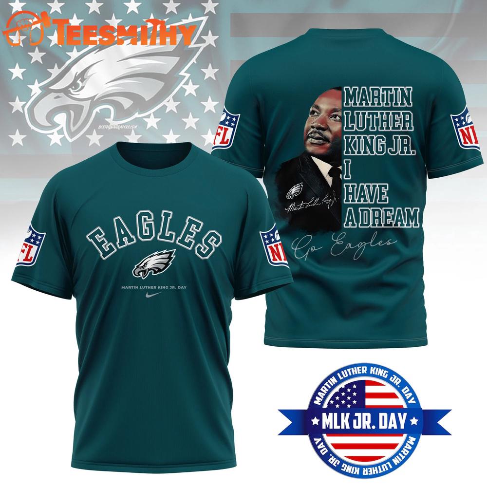 Philadelphia Eagles 2026 NFL Martin Luther King JR. Day 3D Shirt