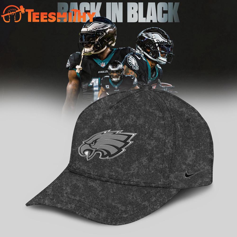 Philadelphia Eagles Back In Black Limited Edition Cap Philadelphia Eagles Back In Black Limited Edition Cap