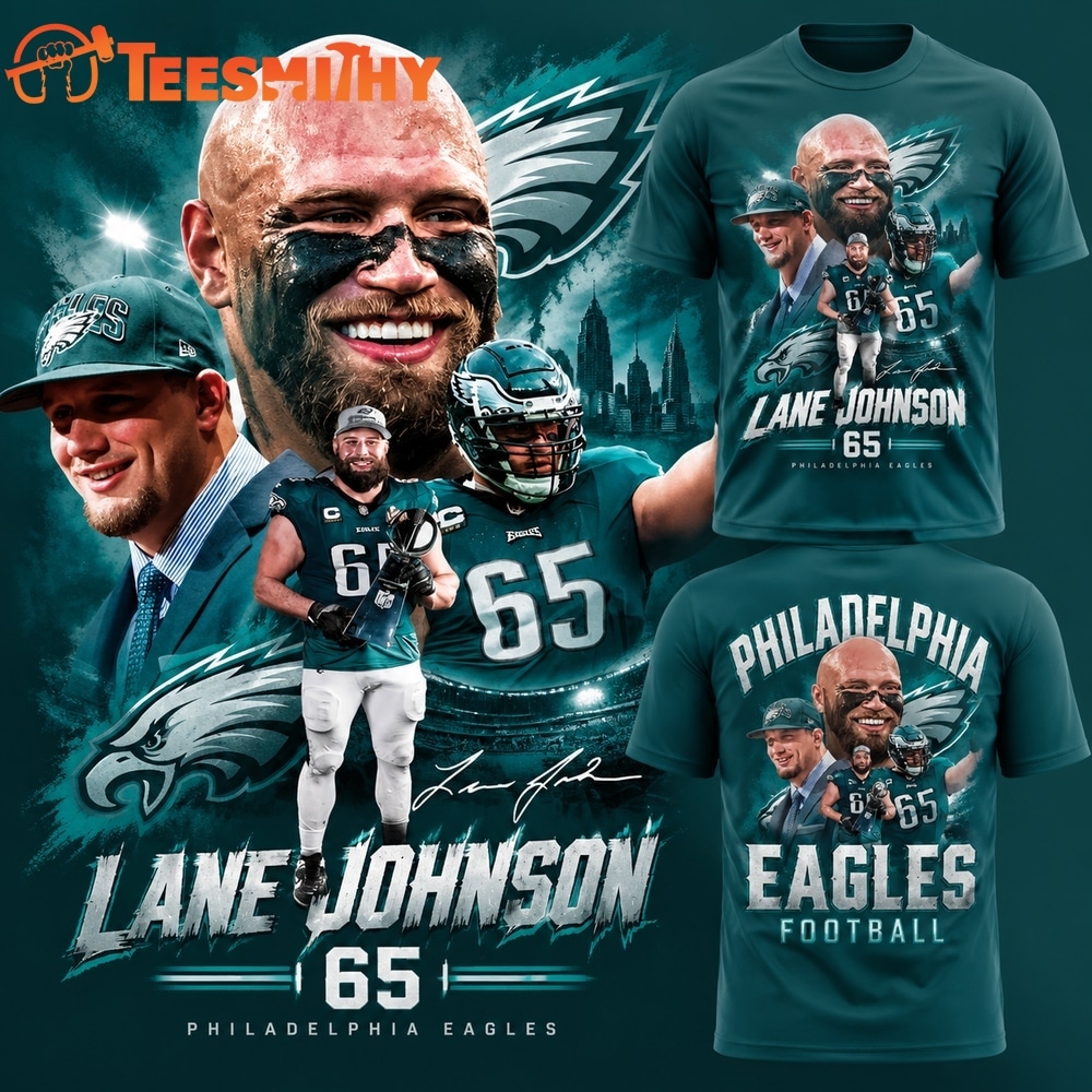 Philadelphia Eagles Lane Johnson Remembered Legendary Player T Shirt