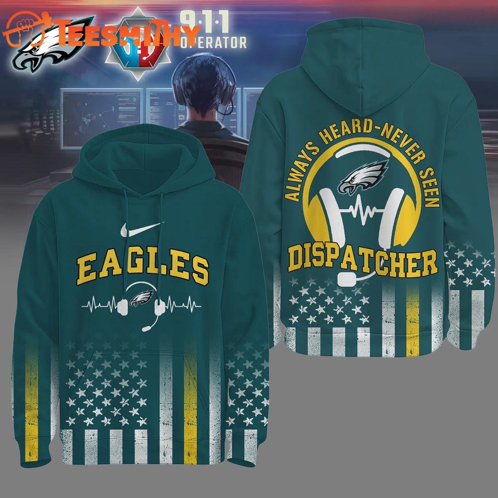 Philadelphia Eagles NFL Dispatcher Fan Hoodie Shirt