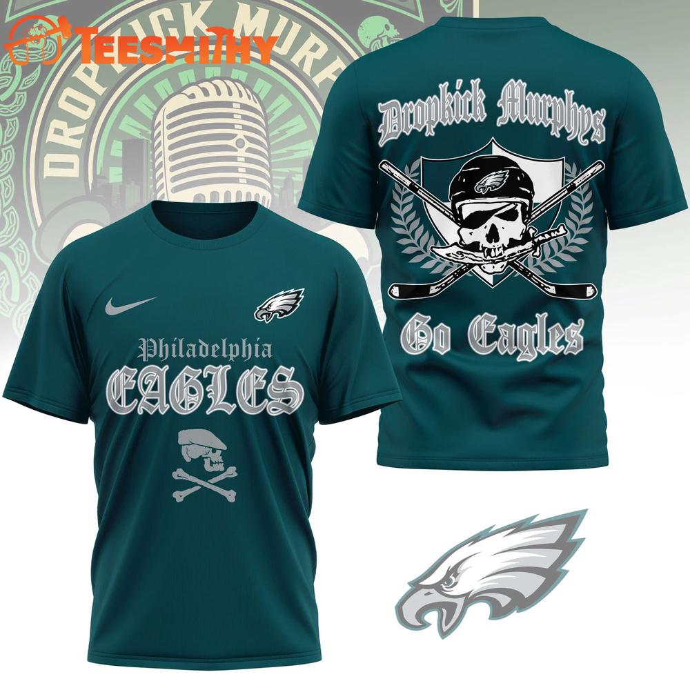Philadelphia Eagles NFL Dropkick Murphys Fan 3D T Shirt