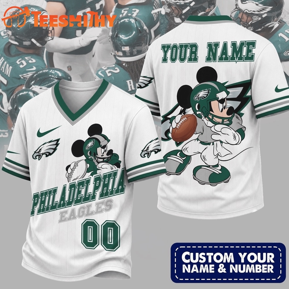 Philadelphia Eagles NFL Mickey Quarterback Football Jersey