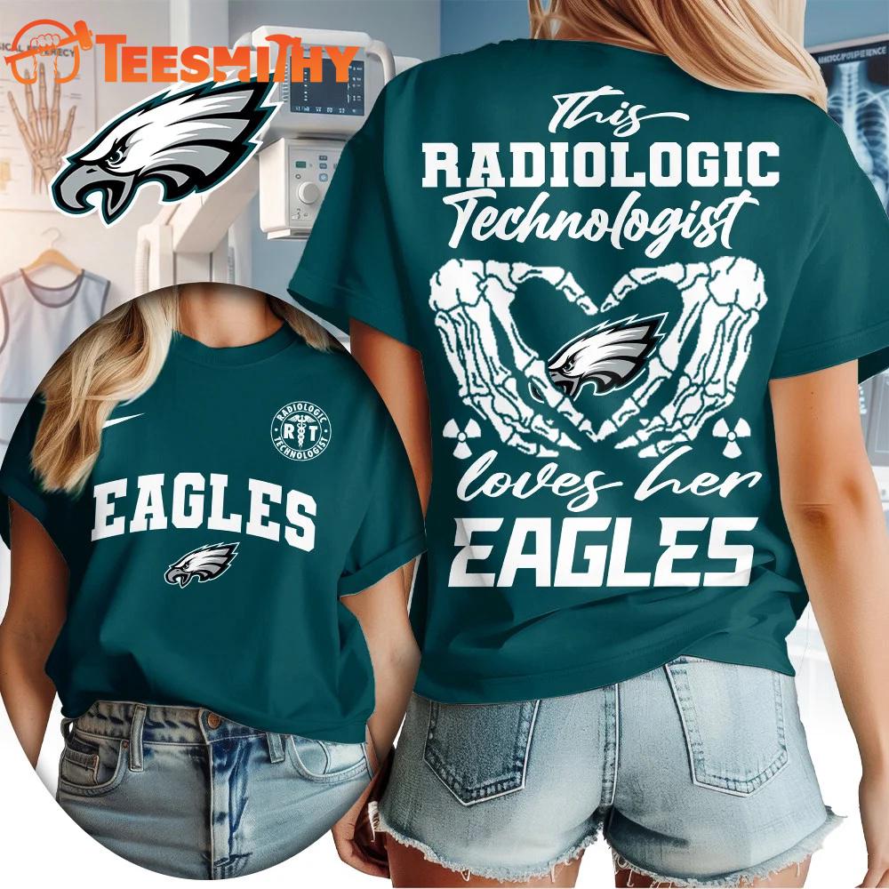 Philadelphia Eagles NFL Radiology Technologist All Over Print T Shirt