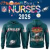 Philadelphia Eagles Nurses Appreciation 2026 New Design Hoodie