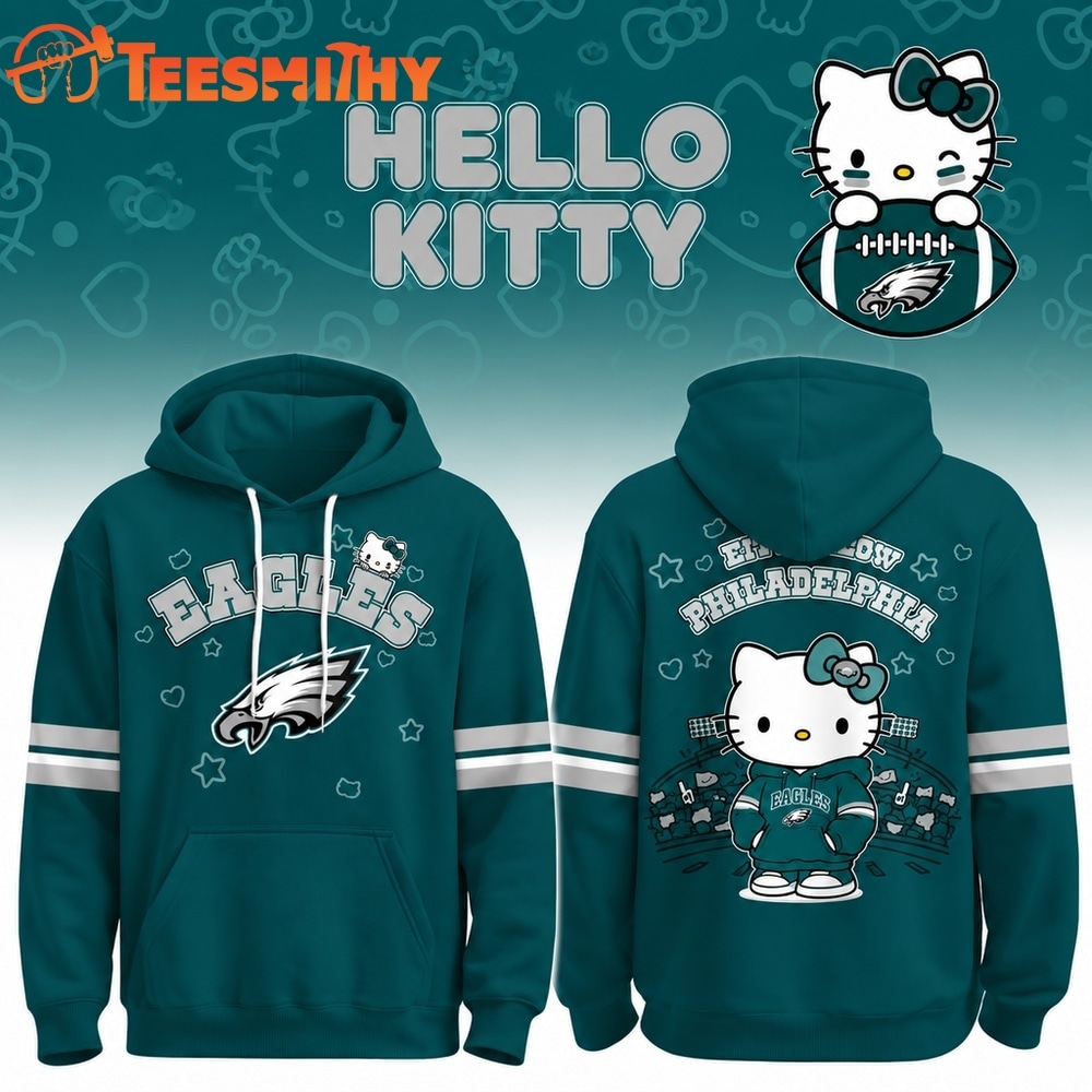 Philadelphia Eagles x Hello Kitty 2026 Limited Edition Hoodie