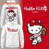 Philadelphia Phillie Hello Kitty Night Red Hoodie