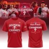 Philadelphia Phillies 2025 NL East Division Champions 3D Shirt