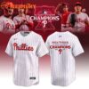 Philadelphia Phillies 2025 NL East Division Champions Baseball Jersey