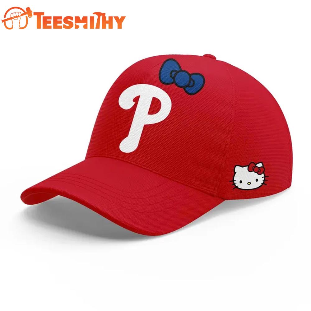 Philadelphia Phillies 2026 Hello Kitty Day Limited Edition Baseball Cap