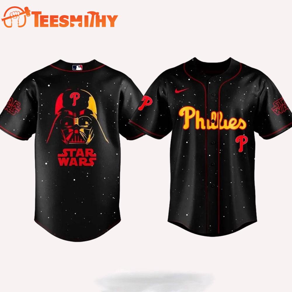 Philadelphia Phillies Star Wars Night Baseball Jersey Philadelphia Phillies Star Wars Night Baseball Jersey