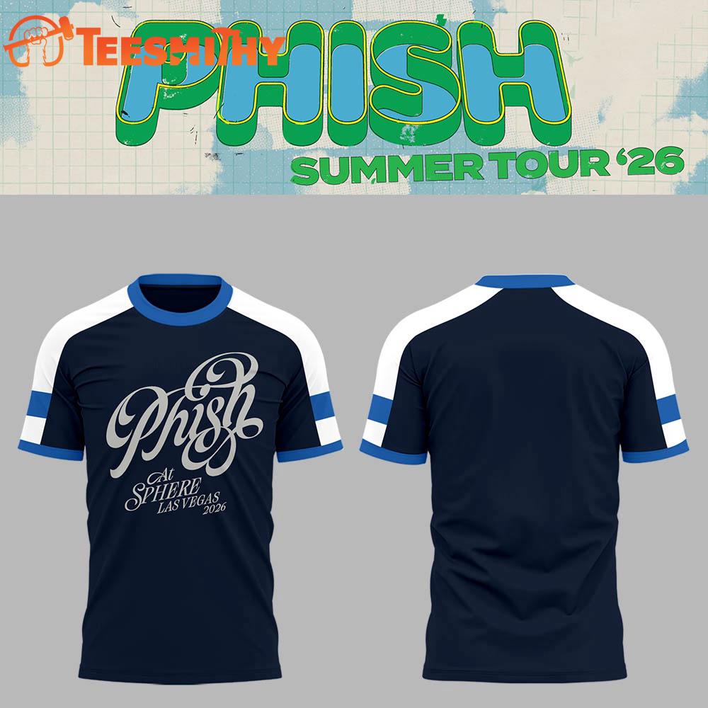 Phish Sphere Residency 2026 New Design T Shirt