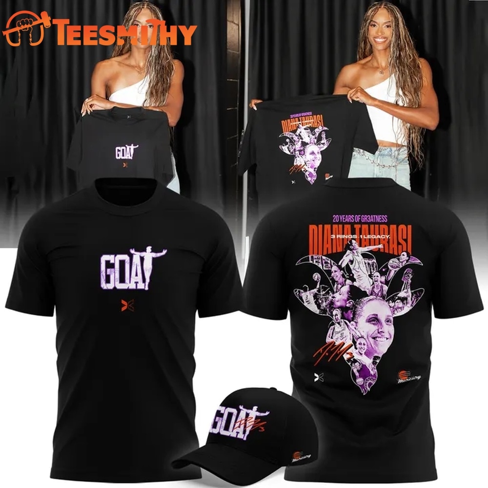 Phoenix Mercury x Togethxr GOAT 2026 Limited Edition 3D Shirt