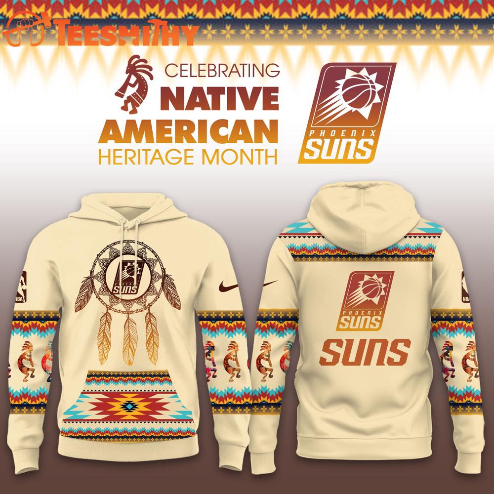 Phoenix Suns NBA Native American Heritage Limited Edition Hoodie Shirt