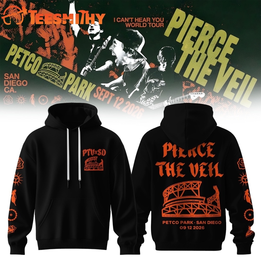 Pierce The Veil I Can’t Hear You World Tour Finale 2026 Limited Hoodie
