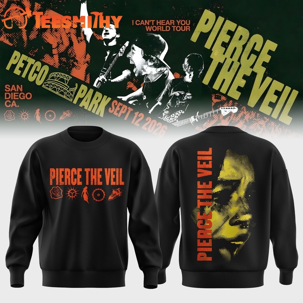 Pierce The Veil I Can’t Hear You World Tour Finale 2026 Limited Sweatshirt