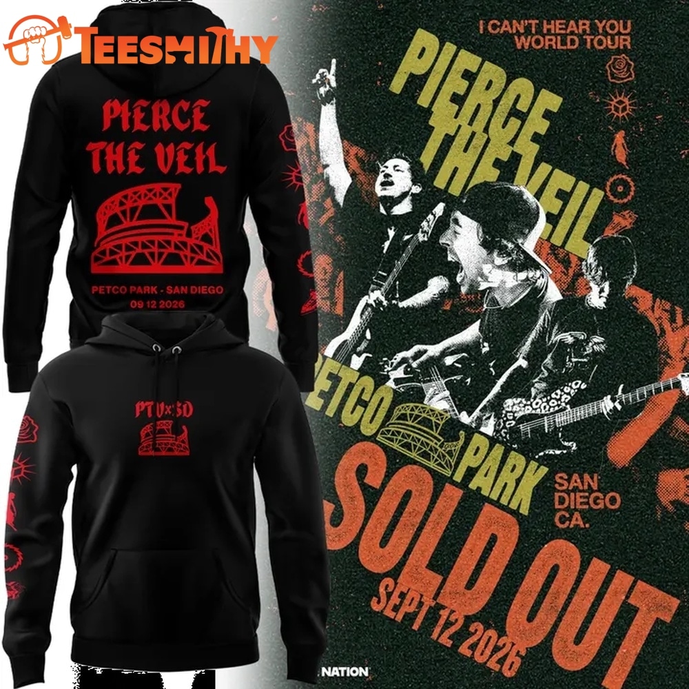 Pierce The Veil x Petco Park 2026 Hoodie Shirt