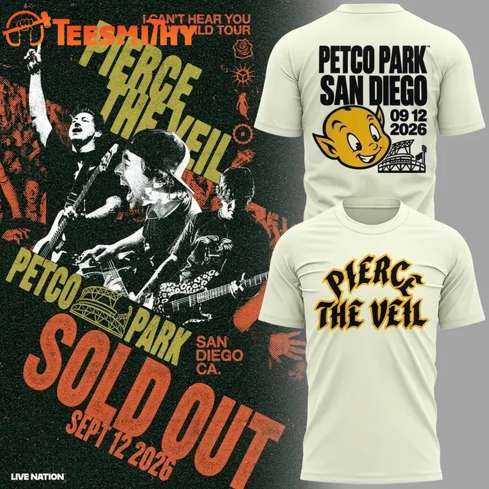 Pierce The Veil x San Diego Padres 2026 Limited Edition T Shirt