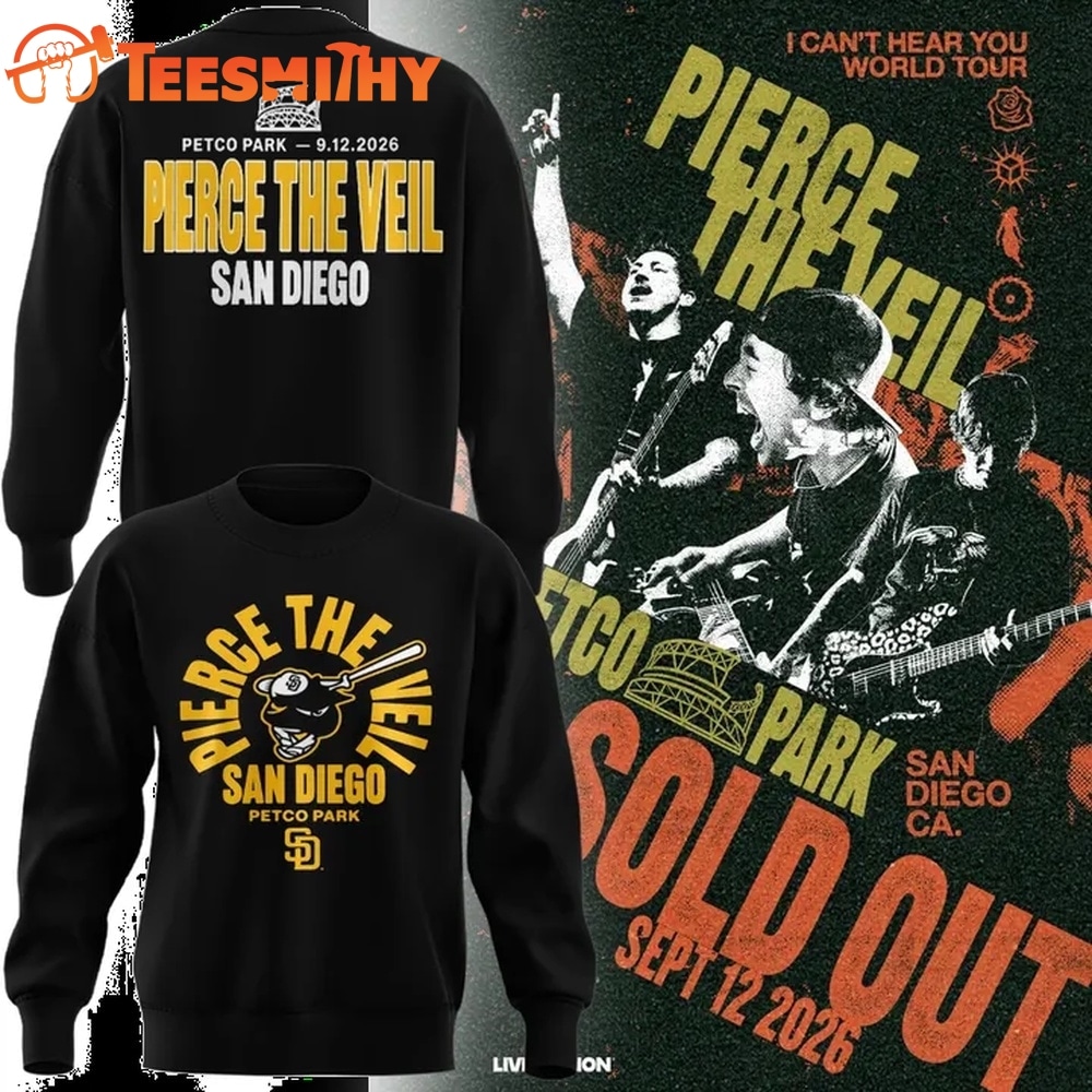 Pierce The Veil x San Diego Padres 2026 Sweatshirt