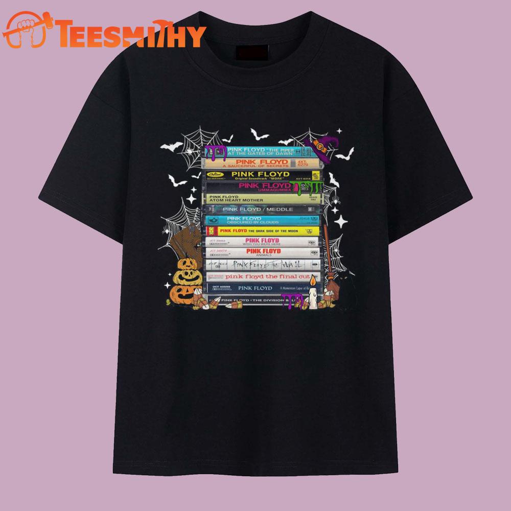 Pink Floyd Allbum Music Halloween 2025 T Shirt Pink Floyd Allbum Music Halloween 2025 T Shirt