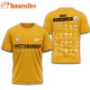 Pittsburgh Steelers 2025 Football Schedule Unisex 3D Shirt