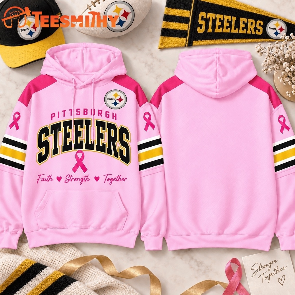 Pittsburgh Steelers 2026 NFL Breast Cancer Awareness Game Day Hoodie Shirt