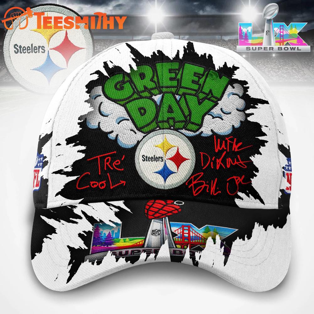 Pittsburgh Steelers 2026 NFL Green Day Classic Cap