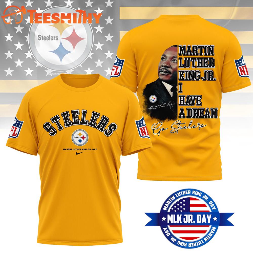 Pittsburgh Steelers 2026 NFL Martin Luther King JR. Day 3D Shirt