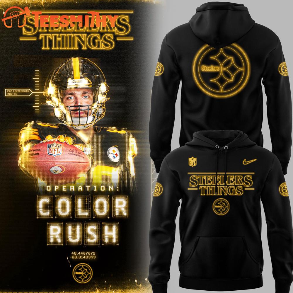 Pittsburgh Steelers Football Stranger Things Limited Edition Hoodie