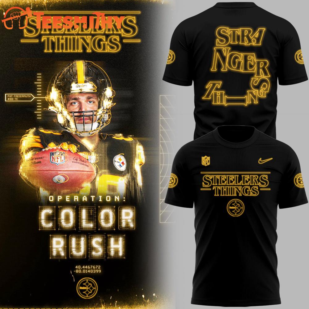 Pittsburgh Steelers Football Stranger Things Limited Edition T Shirt