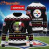 Pittsburgh Steelers NFL Grinch Hands Personalized Ugly Christmas Sweater