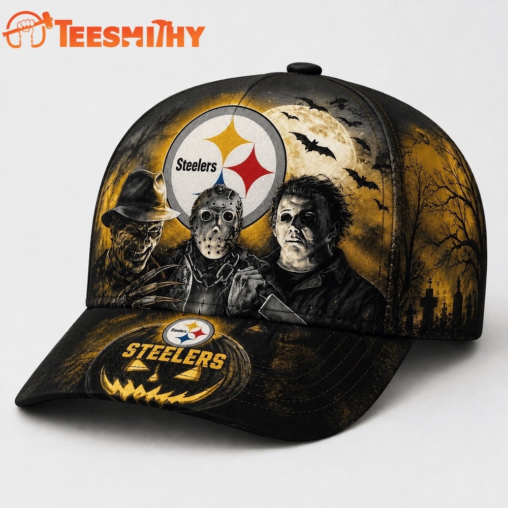 Pittsburgh Steelers NFL Horror Night Halloween 2026 Design Classic Cap