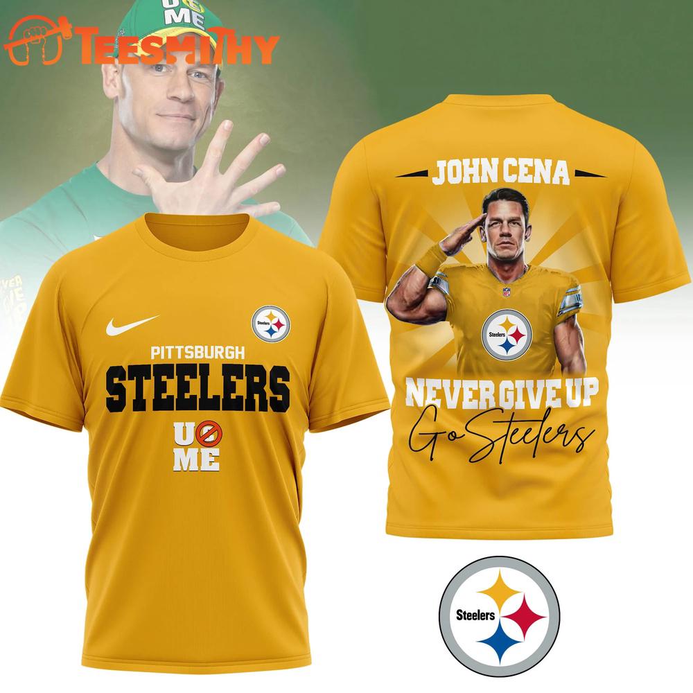 Pittsburgh Steelers NFL John Cena Fan Special New 3D Shirt