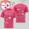 Pittsburgh Steelers NFL Just a Girl Who Loves Flamingo 3D Shirt