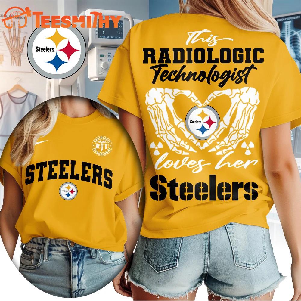 Pittsburgh Steelers NFL Radiology Technologist All Over Print T Shirt