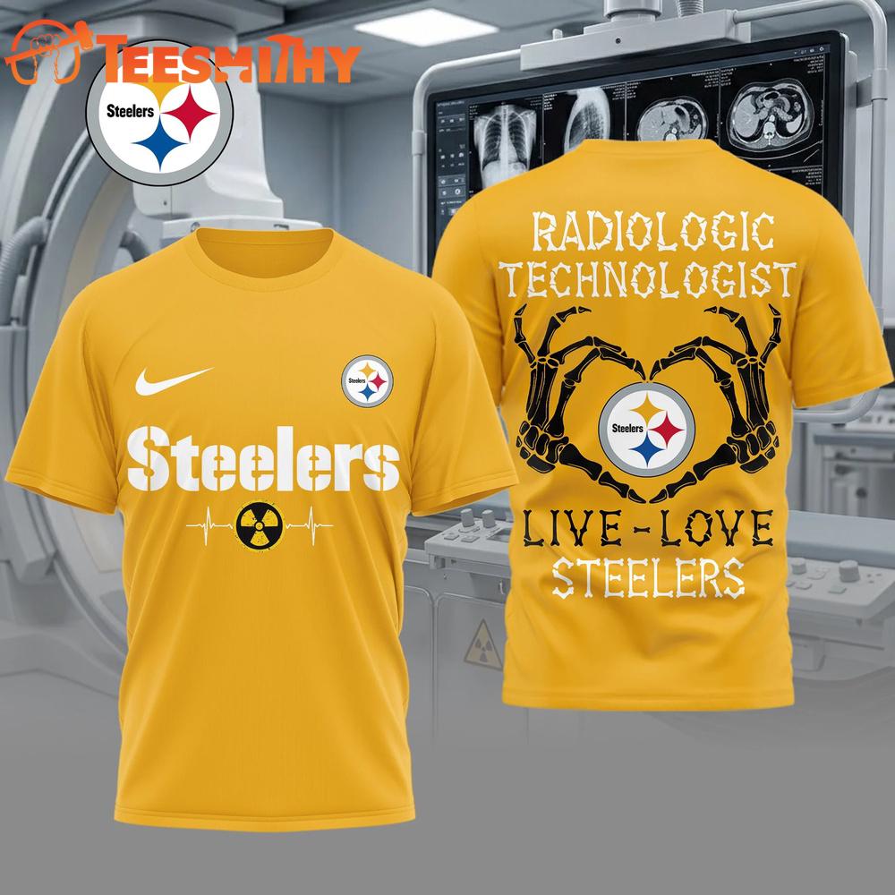 Pittsburgh Steelers NFL Radiology Technologist Game Day 3D Shirt