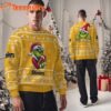 Philadelphia Eagles NFL Team Color Grinch Ugly Christmas Sweater