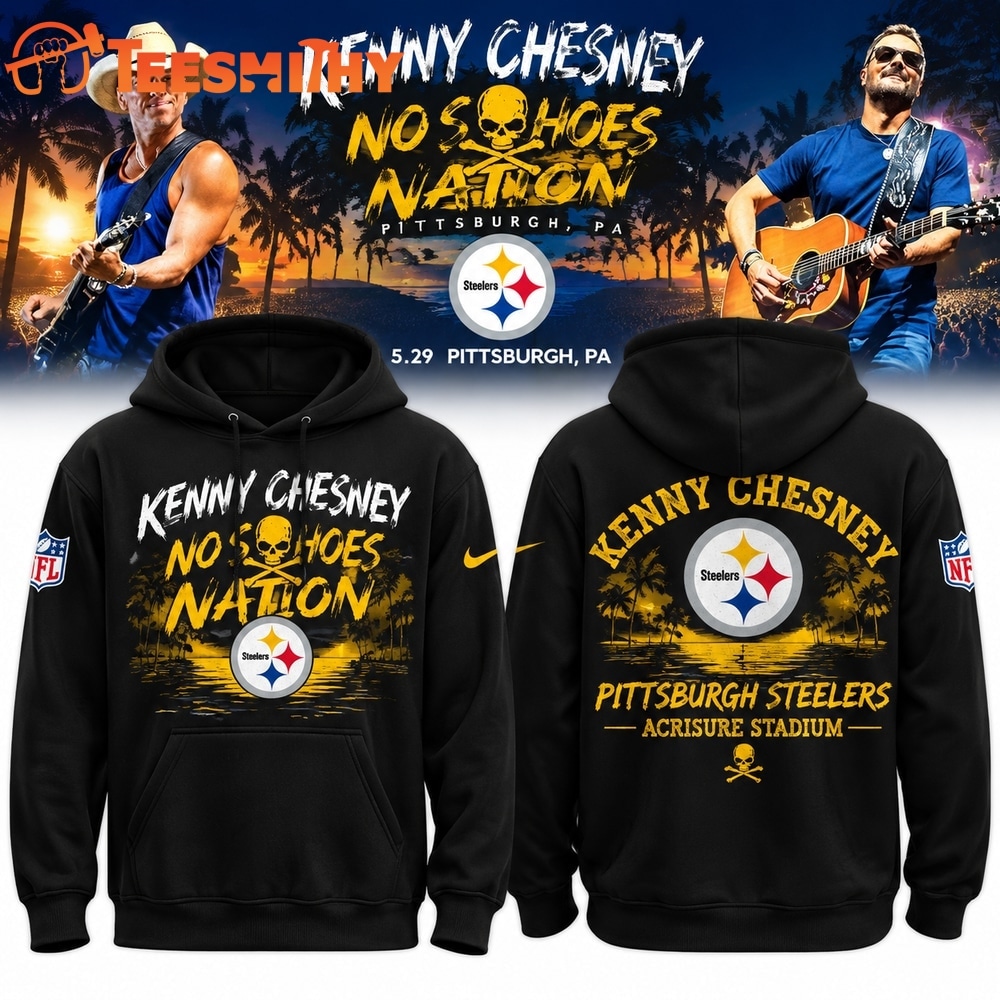 Pittsburgh Steelers x Kenny Chesney The Original Vibe Room Tour 2027 Limited Edition Hoodie