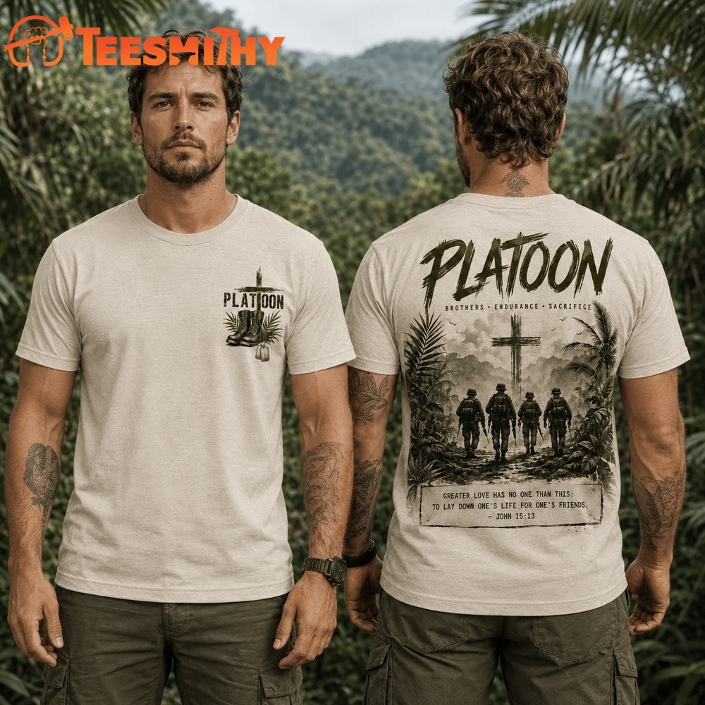 Platoon Brothers in Faith 3D Shirt