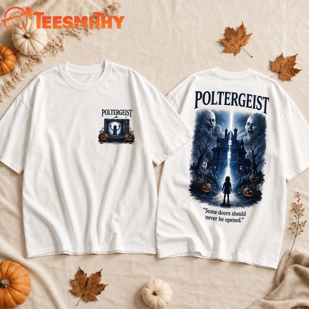 Poltergeist Halloween Horror Haunted House Movie 2026 3D Shirt