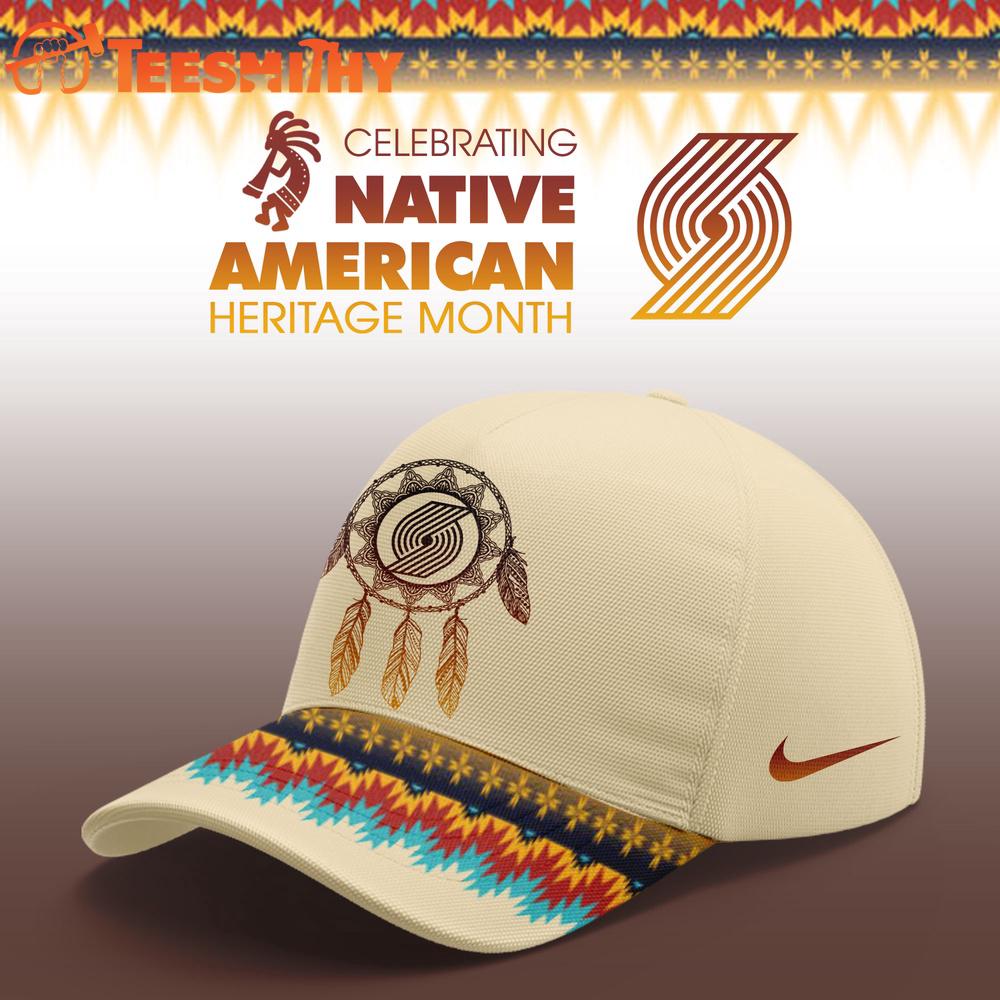 Portland Trail Blazers NBA Native American Heritage Limited Edition Classic Cap