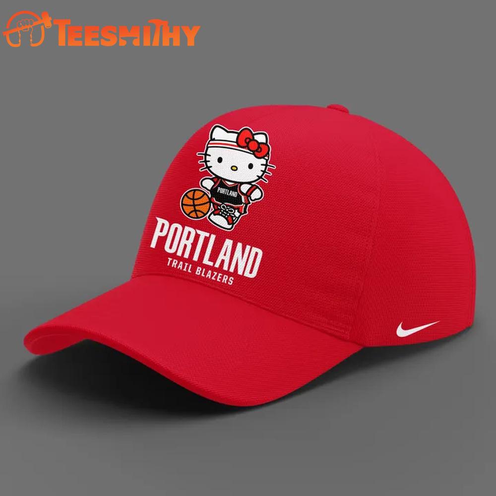 Portland Trail Blazers x Hello Kitty Night 2026 Special Edition Cap