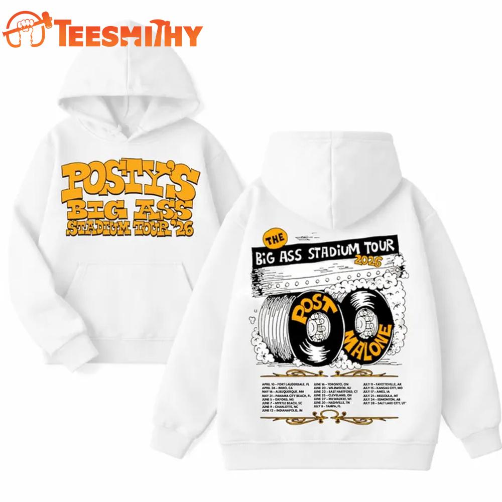Post Malone x UConn Huskies Football THE BIG ASS Stadium Tour Part 2 Hoodie