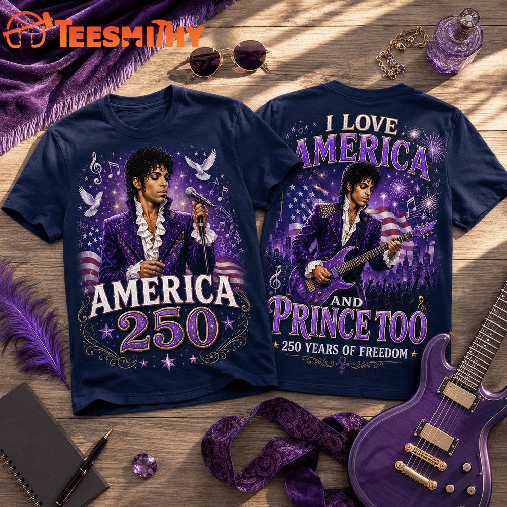 Prince 250 Years Of Freedom 3D Shirt